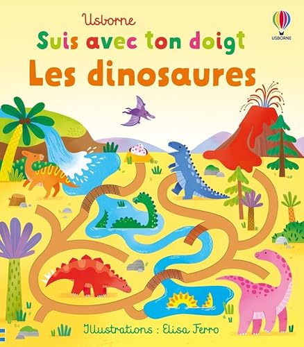 LES DINOSAURES - SUIS AVEC TON DOIGT - DÈS 1 AN